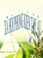 Tài liệu xa hoi phong kien tay au