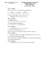 Bài giảng De thi HSG Huyen cam Giang 2010-2011