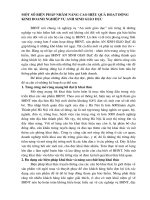 MỘT SỐ BIỆN PHÁP NHẰM NÂNG CAO HIỆU QUẢ HOẠT ĐỘNG KINH DOANH NGHIỆP VỤ ANH SINH GIÁO DỤC