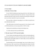 LÝ LUẬN CHUNG VỀ TÀI SẢN CỐ ĐỊNH CỦA DOANH NGHIỆP