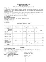 Bài soạn de thi hoc ky I cong nghe 8