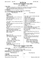 Bài soạn giao an buoi 1 tuần  26 lop 3