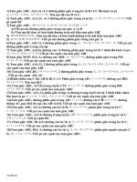 Bài soạn Chuyên đề: Phân giác và các vđề lquan