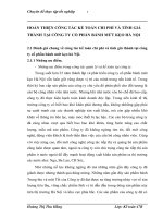 HOÀN THIỆN CÔNG TÁC KẾ TOÁN CHI PHÍ VÀ TÍNH GIÁ THÀNH TẠI CÔNG TY CỔ PHẦN BÁNH MỨT KẸO HÀ NỘI