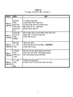 Bài giảng GIAO AN LOP5 KNS-CKT-T21-T