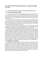 Lí  Luận Chung Về Kế Toán Nguyên Vật Liệu   Trong Doanh Nghiệp Sản Xuất