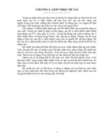 Bài giảng do an mon hoc