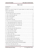 giải pháp nhằm nâng cao năng lực cạnh tranh các sản phẩm của Công ty TNHH Chung Hiếu 