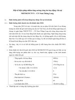 Một số biện pháp nhằm tăng cường công tác huy động vốn tại NHTMCPCTVN – CN Nam Thăng Long