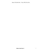 Bài soạn Giáo án Sinh học 6 chuẩn kiến thức