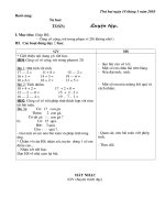 Bài soạn tuan 21 da TH HCM GDMT