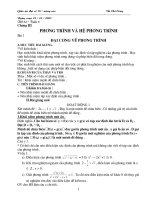 Gián án Đại số 10 - Chương 3 (NC)