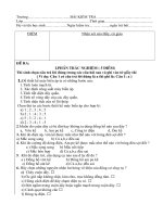 Gián án De TH HKI Dien dan dung