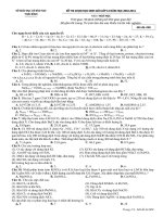 học sinh giỏi(có đáp án 2011)