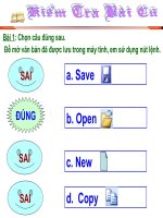 Tài liệu Bài 14. Soạn thảo văn bản đơn giản