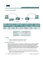 Lab 7.2.2 Configuring RIP