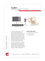 Category 6: Highband® 25 to KM8 Jack