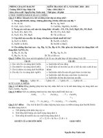 Tài liệu Hóa 9 HK I 2010 - 2011