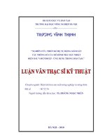 Nghiên cứu thiết kế hệ thống tự động giám sát các thông số của mô hình nhà máy nhiệt điện dầu, ứng dụng trong đầu tạo 