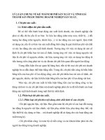 LÝ LUẬN CHUNG VỀ KẾ TOÁNCHI PHÍ SẢN XUẤT VÀ TÍNH GIÁ THÀNH SẢN PHẨM TRONG DOANH NGHIỆP SẢN XUẤT