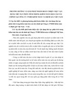 PHƯƠNG HƯỚNG VÀ GIẢI PHÁP NHẰM HOÀN THIỆN VIỆC VẬN DỤNG THỦ TỤC PHÂN TÍCH TRONG KIỂM toán báo cáo tài chính TẠI CÔNG TY TNHH KIỂM TOÁN VÀ ĐỊNH GIÁ VIỆT NAM