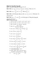 Bài soạn Bài tập đại số 10 chương 5