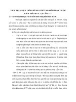 THỰC TRẠNG QUY TRÌNH ĐÁNH GIÁ RỦI RO KIỂM TOÁN TRONG KIỂM TOÁN BCTC TẠI CÔNG TY