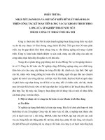 Đánh giávề tổ chức kế toán của Xí nghiệp Thoát nước số 3 thuộc Công ty Thoát nước Hà Nội.