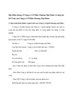 Đặc điểm chung về Công ty Cổ Phần Thương Mại Paltic và công tác Kế Toán của Công ty Cổ Phần Thương Mại Paltic