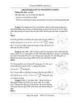 Bài soạn CHUYÊN DỀ DIỂM CỐ ĐỊNH HSG 9
