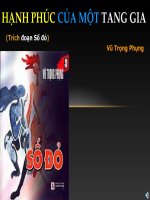 Bài giảng Hạnh phúc  của một tang gia