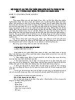 Nội dung và vai trò của thẩm định hiệu quả tài chính dự án đầu tư trong hoạt động tín dụng của ngân hàng