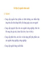 Bài soạn địa lý chăn nuôi thế giới