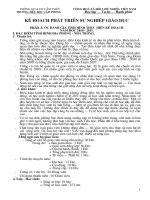 Tài liệu ke hoach phat trien su nghiep giao duc