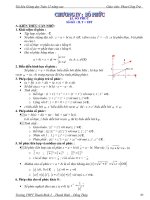 Gián án TÀI LIỆU ÔN TẬP SỐ PHỨC ĐẦY ĐỦ