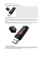 Bài giảng Xử lí những rắc rối với USB