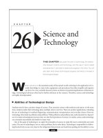 Science and Technology