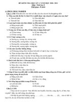 Gián án DE THI HKI 10-11