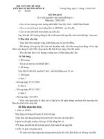 Bài soạn KẾ HOẠCH PHÁT TRIỂN ĐỘI