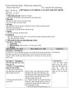 Gián án GA Sương - tiết 77- chuẩn