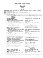 Bài soạn GA lop 2 tuan 21 (buoi 2)