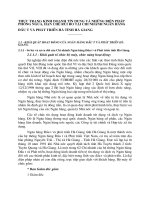 Thực trạng kinh doanh tín dụng Và những biện pháp phòng ngừa, hạn chế rủi ro tại chi nhánh Ngân hàng