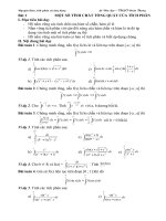 Bài soạn Tích phân toàn tập