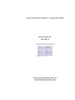 Bài tập chọn lọc hóa học 10 theo chương trình chuẩn và nâng cao - Nguyễn Xuân Trường, Trần Trung Ninh