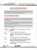 Lesson 10: Talking business (continued)