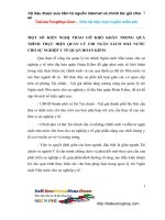 MỘT SỐ KIẾN NGHỊ THÁO GỠ KHÓ KHĂN TRONG QUÁ TRÌNH THỰC HIỆN QUẢN LÝ CHI NGÂN SÁCH NHÀ NƯỚC CHO SỰ NGHIỆP Y TẾ QUẬN HOÀN KIẾM