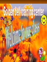 Bài giảng star team ( starter Unit 1)