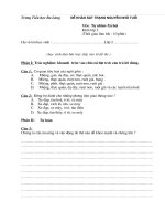 Tài liệu Đề Thi TNNT - Lớp 2