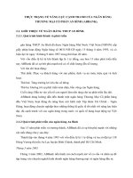 THỰC TRẠNG VỀ NĂNG LỰC CẠNH TRANH CỦA NGÂN HÀNG THƯƠNG MẠI CỔ PHẦN AN BÌNH