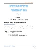 Hướng dẫn sử dụng powerpoint 2010 part 4